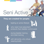 Seni® Active Super Plus Overnight Heavy Absorbent Underwear, Large