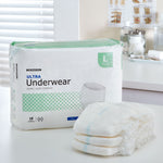McKesson Ultra Heavy Absorbent Underwear, Large