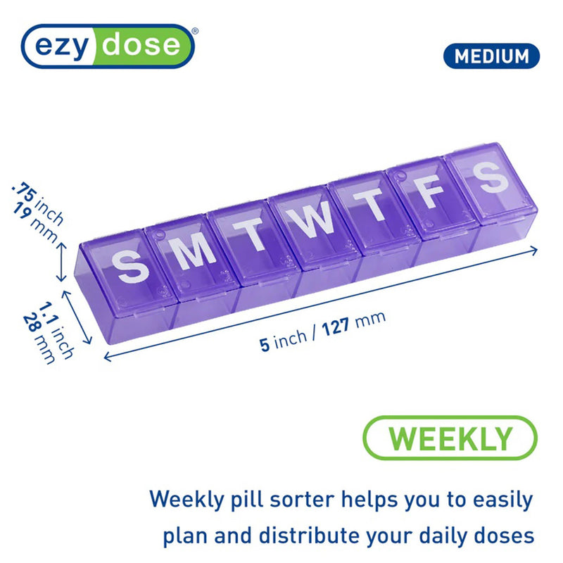 Apothecary Products® Weekly Pill Planner