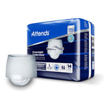 Attends® Overnight Underwear with Extended Wear Protection, Large