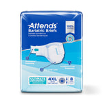 Attends® Bariatric Briefs, 4X-Large