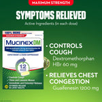 Mucinex® DM Guaifenesin / Dextromethorphan Cold and Cough Relief