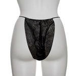 Dukal Reflections™ Disposable Bikini Panty, Black