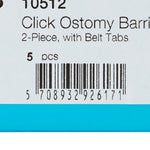 SenSura® Mio Click Ostomy Barrier, Trim to Fit 10 – 45 mm, Red Match