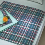Beck's Classic Highland Blue Plaid Underpad, 30 x 36 Inch
