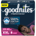 GoodNites® Nighttime Underwear for Girls, 2X-Large