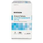 McKesson Calcium Carbonate Antacid Tablets, Mint Flavor