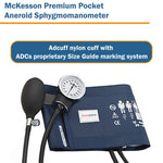 McKesson Premium Pocket Aneroid Sphygmomanometer, Dark Blue