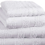 Merit™ Trio Cotton Washcloth, White, 12 x 12 Inch