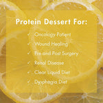 Gelatein® Plus Lemon High Protein Gelatin, 4-ounce cup