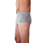 Nexwear Men's Pull-On Absorbent Underwear, Small/Medium, Gray