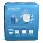 Absorbent Underwear FitRight® Bariatric Pull On with Tear Away Seams Adult 2X-Large Unisex Disposable Heavy Absorbency