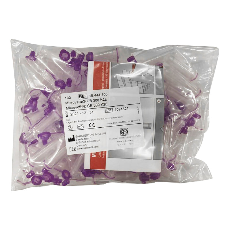 Microvette® CB 300 Capillary Blood Collection Tube, 300 µL, 10.8 x 43.7 mm