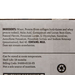 Gelatein® 20 Fruit Punch High Protein Gelatin, 4-ounce cup