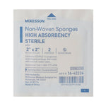 McKesson Sterile Nonwoven Sponge, 2 x 2 Inch, Four Ply