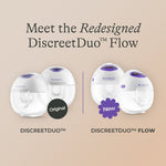 Wearable Electric Breast Pump DiscreetDuo™ Flow
