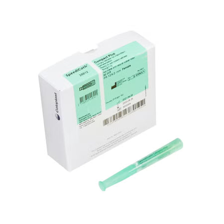 Urethral Catheter SpeediCath® Compact Plus Straight Tip Hydrophilic Coated Polyurethane 12 Fr. 2-3/4 Inch
