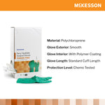 McKesson Perry® Performance Plus Polychloroprene Surgical Glove, Size 6.5, Green