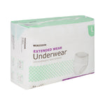 McKesson Extended Wear Maximum Absorbency Underwear, Large