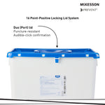 McKesson Prevent® Pharmaceutical Waste Container, 18 Gallon Capacity