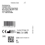 Ostomy Seal Brava® Convex, Starter Hole 1 Inch (25mm) For Use with Ostomy Pouch