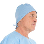 Halyard Surgeon Cap, One Size Fits Most, Blue