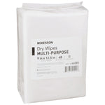 McKesson Dry Wipes, Multi-Purpose, 9 x 12.5 Inch