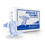 Unisex Adult Incontinence Brief Attends® Care Advanced Medium Disposable Heavy Absorbency