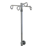 IV Stand Floor Stand 4 Hooks 5 Legs with Casters
