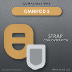 Sensor Overpatch CoverGuard Tan For Omnipod 5 Sensor