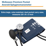 McKesson Premium Pocket Aneroid Sphygmomanometer, Dark Blue
