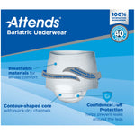 Attends® Bariatric Protective Underwear, 2X-Large