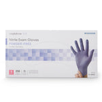McKesson Confiderm® 3.0 Nitrile Exam Glove, Small, Blue