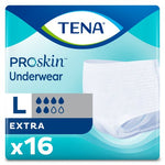 Unisex Adult Absorbent Underwear TENA® ProSkin™ Extra Protective Pull On with Tear Away Seams Medium Disposable Moderate Absorbency