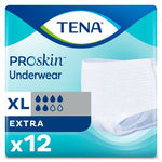 Unisex Adult Absorbent Underwear TENA® ProSkin™ Extra Protective Pull On with Tear Away Seams Medium Disposable Moderate Absorbency