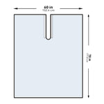 McKesson Sterile Impervious Orthopedic U-Drape, 60 x 70 Inch