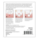 McKesson Lite Hydrocellular Foam Dressing w/ Silicone Adhesive w/o Border, 3 x 3