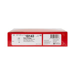 New Image™ 18143 2-Piece Beige Ostomy Pouch, Pre-cut to Fit 57 mm Stomas, Red