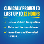 Mucinex® Guaifenesin Cold and Cough Relief