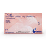 Trilon® Vinyl Exam Glove, Small, Clear