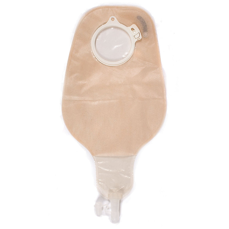 Assura® Two-Piece High Output Transparent Ostomy Pouch, Blue Match