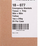 McKesson Rescue Blanket, 56 x 90 Inch