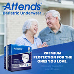 Attends® Bariatric Ultimate Absorbent Underwear, 3X-Large