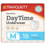 Tranquility Premium DayTime Disposable Absorbent Underwear, Medium