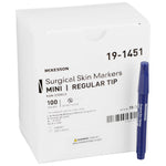McKesson Skin Marker, Prep-Resistant Gentian Violet Ink, Regular Tip, Mini Size