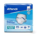 Attends® Bariatric Protective Underwear, 2X-Large