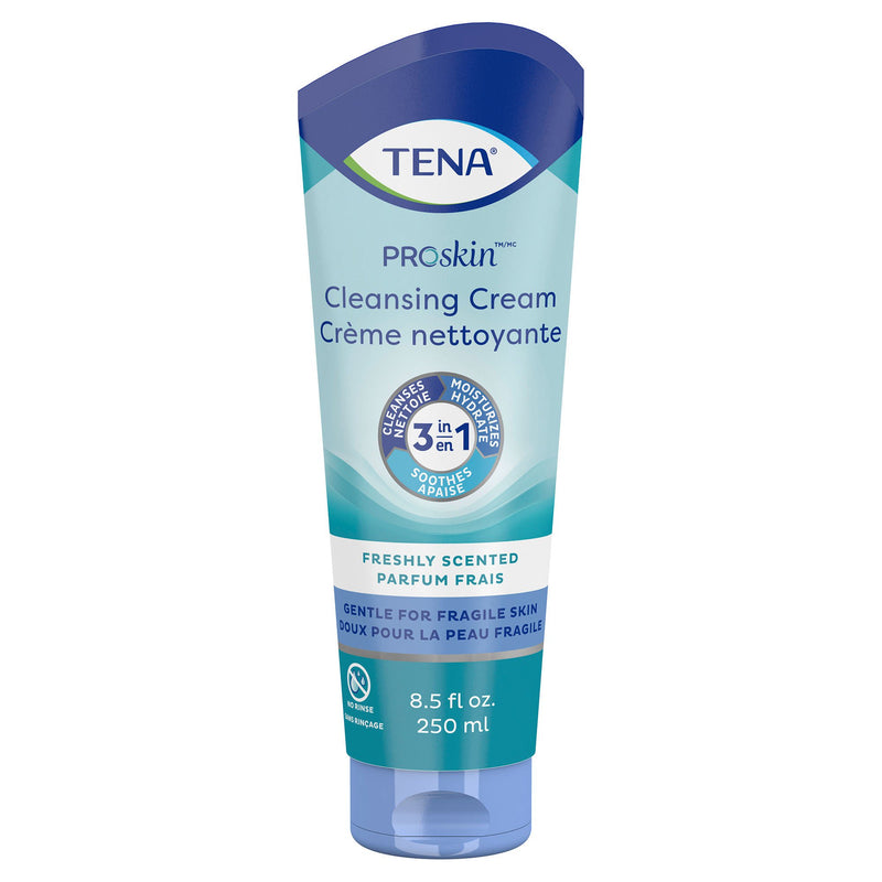 Tena® Body Wash Cleansing Cream, Alcohol-Free 3-in-1 Formula, Unscented, 8.5 oz.