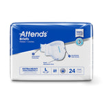 Attends® Extra Heavy Absorbency Briefs, Large