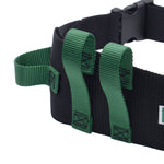 Posey® Green / Black Nylon Gait Belt with Quick Release Buckle, 28 – 55 Inches