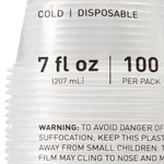 McKesson Polypropylene Drinking Cup, 7 oz., Clear